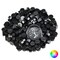 200 Pcs Wax Seal Beads,Sealing Wax Beads,Refilling Octagon Wax Beads for Wax Seal Stamp, Cards, Wedding Invitations, Wine Packages, Gift Wrapping, Letter Sealing (Black)